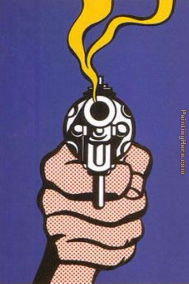 Roy Lichtenstein Gun in America